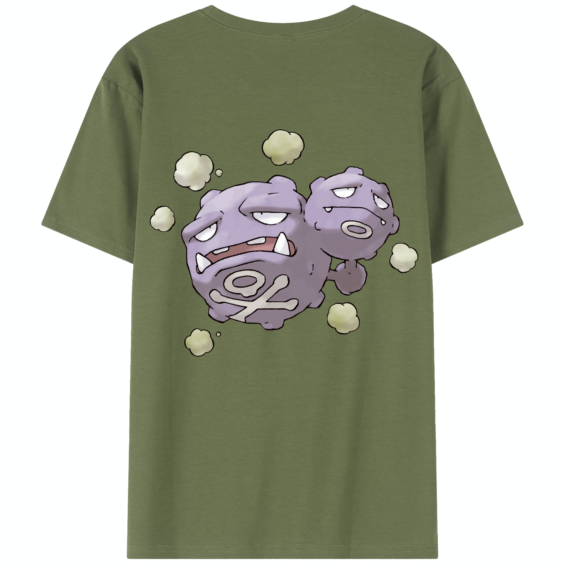 （画像用） ポケットモンスター Pokémon 綿100％半袖Tシャツ（背面プリント）